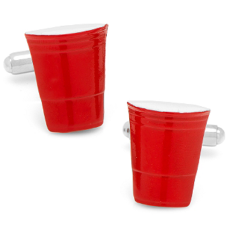 Red Party Cup Cufflinks